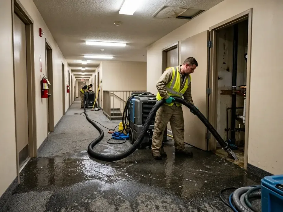 multi-unit-apartment-hallway-f-005 — frequently asked questions, Emergency Burst Pipe Water Extraction & Removal in Kendale…